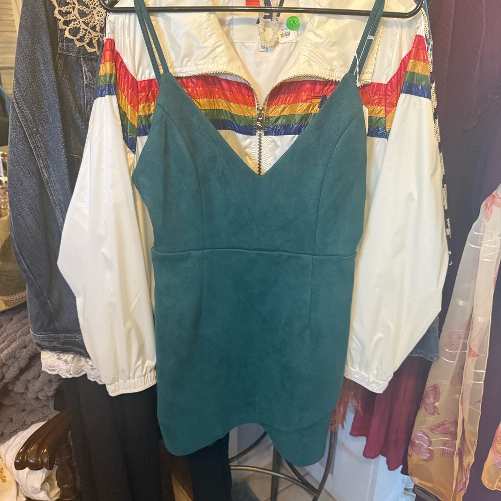 Superdown Emerald Green Dress
